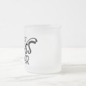 ギフトの最も最高のなボスの常にコーヒー フロストグラスマグカップ (中央)