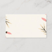 ギフトの表示 エンクロージャーカード (裏面)