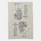 ギフトの表示 キッチンタオル (縦)