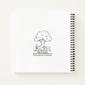 ギフトの表示 ノートブック (裏面)