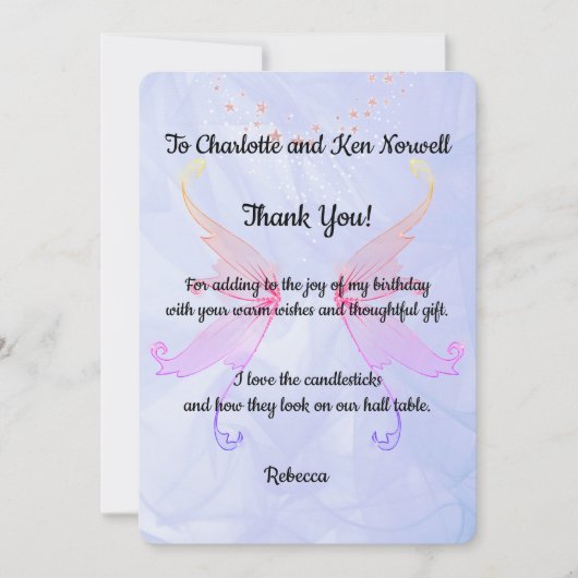 ギフトをありがとう サンキューカード (正面)