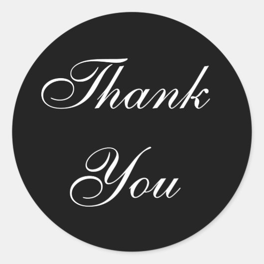 ギフトをありがとう ラウンドシール (正面)