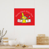 ギフトをここに積み重ねてね ポスター (キッチン)