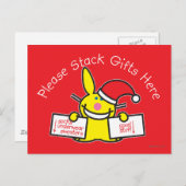 ギフトをここに積み重ねてね ポストカード (正面/裏面)