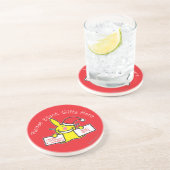 ギフトをここに積み重ねて下さい コースター (側面)