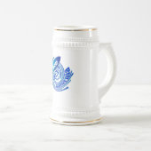 ギフトをサーフしている波カリフォルニアカリフォルニアのサーファー ビールジョッキ (正面右)