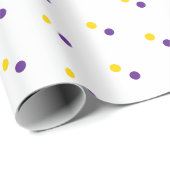 ギフトをロイヤルパープルとゴールドで輝かせて ラッピングペーパー (ロールコーナー)