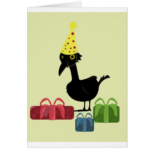 ギフトを持つ鳥 (正面)