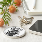 ギフトを歌うために生まれて下さい キーホルダー (側面)