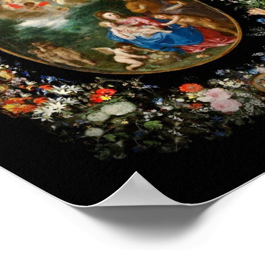 ギフトを贈る天使 ポスター (角)