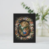 ギフトを贈る天使 ポストカード (スタンド正面)