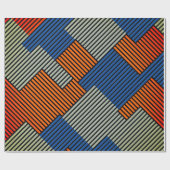 ギフトアイディアおもしろいアートの色 ラッピングペーパー (フラット)