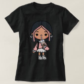 ギフトアイディアアンアプリ開発トカボカスタジオファンン Tシャツ (デザイン正面)