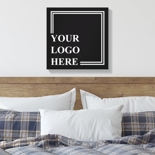 ギフトアイディア、パーソナライズされた誕生日プレゼントテンプレート キャンバスプリント (インサイチュ (寝室))