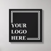 ギフトアイディア、パーソナライズされた誕生日プレゼントテンプレート キャンバスプリント (正面)