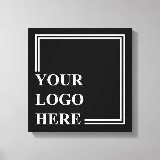 ギフトアイディア、パーソナライズされた誕生日プレゼントテンプレート キャンバスプリント (正面)