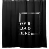 ギフトアイディア、パーソナライズされた誕生日プレゼントテンプレート シャワーカーテン (正面)