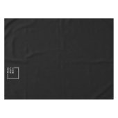 ギフトアイディア、パーソナライズされた誕生日プレゼントテンプレート テーブルクロス (正面(横))