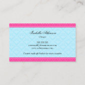 ギフトエレガントバスケット 名刺 (裏面)