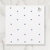 ギフトエレガントパーソナライズされたラベル フェイバータグ (裏面)