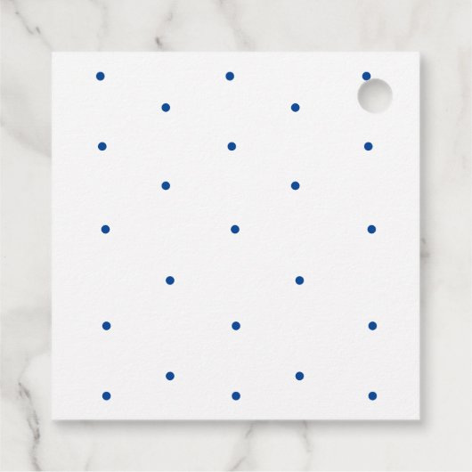 ギフトエレガントパーソナライズされたラベル フェイバータグ (裏面)