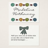 ギフトエンクロージャカード/ラベル（SRF別） (正面&裏面)