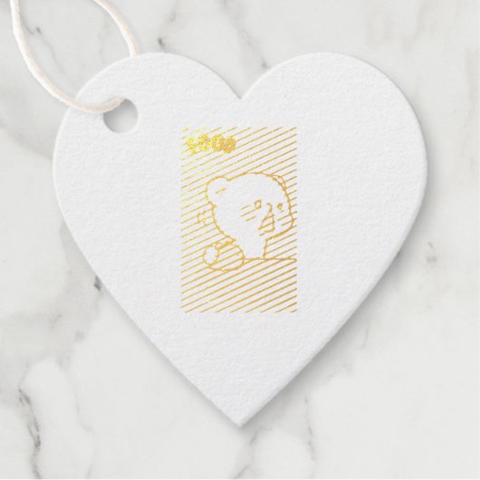 ギフトエンクロージャ/ラベル フェイバータグ (正面)