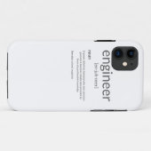 ギフトエンジニアカレッジ専攻のエンジニア定義 Case-Mate iPhoneケース (裏面(横))