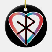 ギフトオブラブバイキングBinderre セラミックオーナメント (裏面)