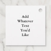 ギフトカスタマイズラベル フェイバータグ (裏面)