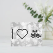 ギフトカーが大好き ポストカード (スタンド正面)