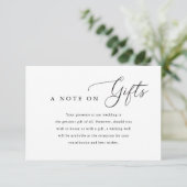 ギフトカードについて｜エレガントな願い事の井戸 エンクロージャーカード (スタンド正面)