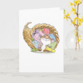 ギフトカードをありがとう カード (黄色い花)