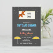ギフトカードシャワーのパーティの招待状 招待状 (スタンド正面)