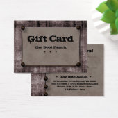 ギフトカードブラウンデニムテキサス州 (デスク)