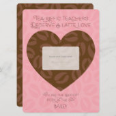 ギフトカードホルダー |ラテ愛 招待状 (正面/裏面)