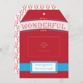 ギフトカードホルダー |素晴らしい生活だ (正面/裏面)