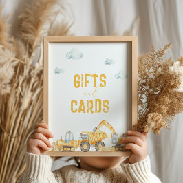 ギフトカード建築テーマ誕生日 ポスター