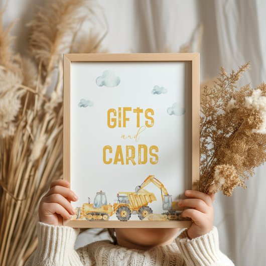 ギフトカード建築テーマ誕生日 ポスター