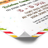 ギフトカード資金集めイベントチラシのポスターテンプレート ポスター (角)