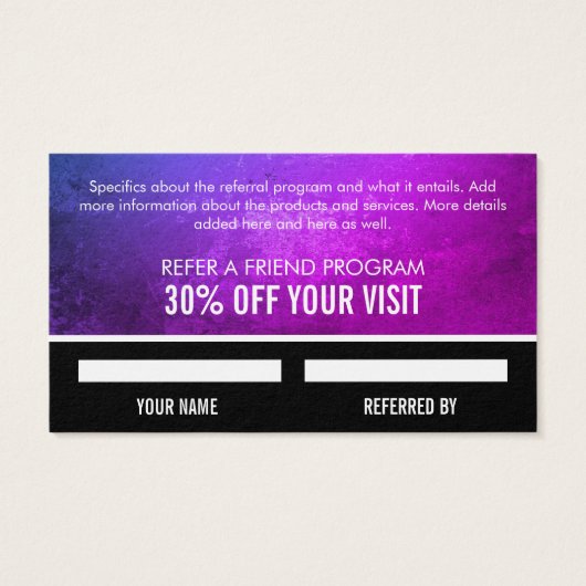 ギフトカード (裏面)