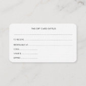 ギフトカード、ギフト券、D2-052115 割引カード (裏面)