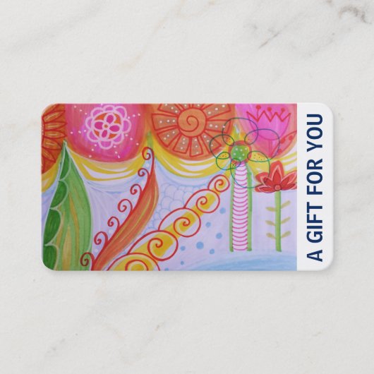 ギフトカード、ギフト券、D4-052115 割引カード (正面)