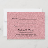 ギフトカード |グリッターバラ金ゴールドサロンとスパ (裏面)