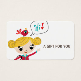 ギフトカード、証明書、D9-052115