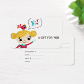 ギフトカード、証明書、D9-052115 (デスク)