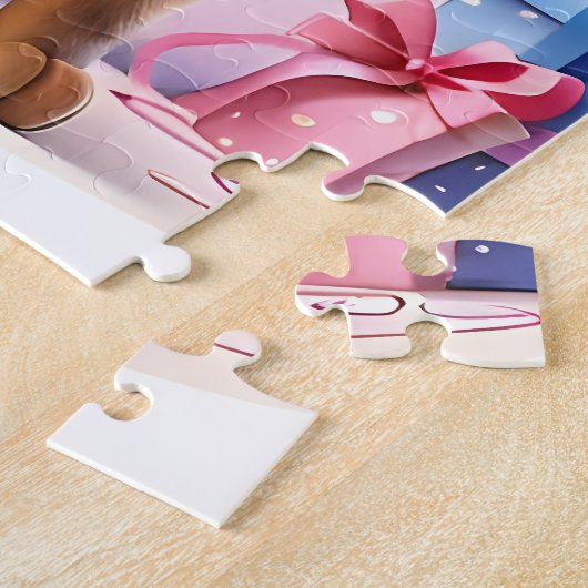 ギフトガロージャイツ羊飼いの子犬の特別な日 ジグソーパズル (側面)