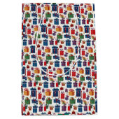 ギフトガロ数々のーカラー ミディアムペーパーバッグ (正面)