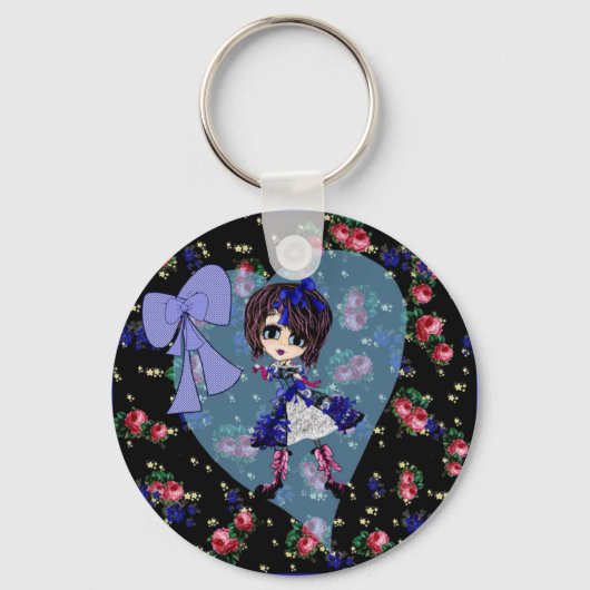 ギフトガーリー原宿ガールスタイル キーホルダー (正面)
