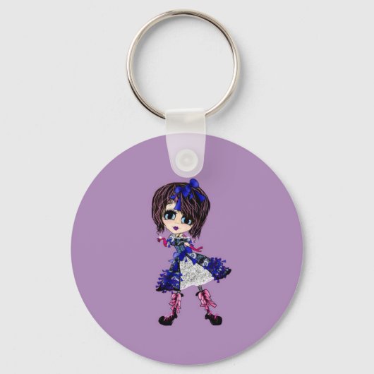 ギフトガーリー原宿ガールスタイル キーホルダー (正面)